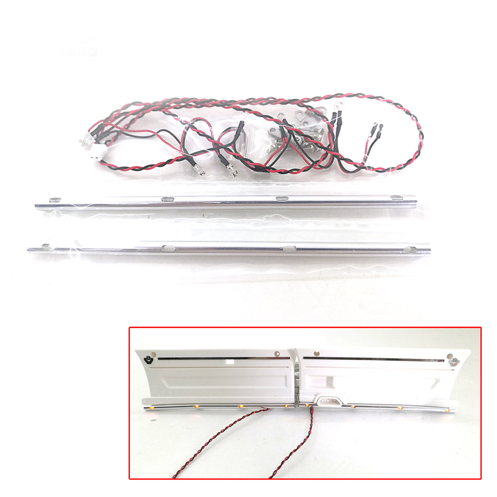 1/14 Scale LED Light Lamp Upgrade Kit for Tamiya RC Hydraulic Tractor Truck SP0016 SP0017 - Perfect for Model Car Customization & Nighttime Racing Scenes
