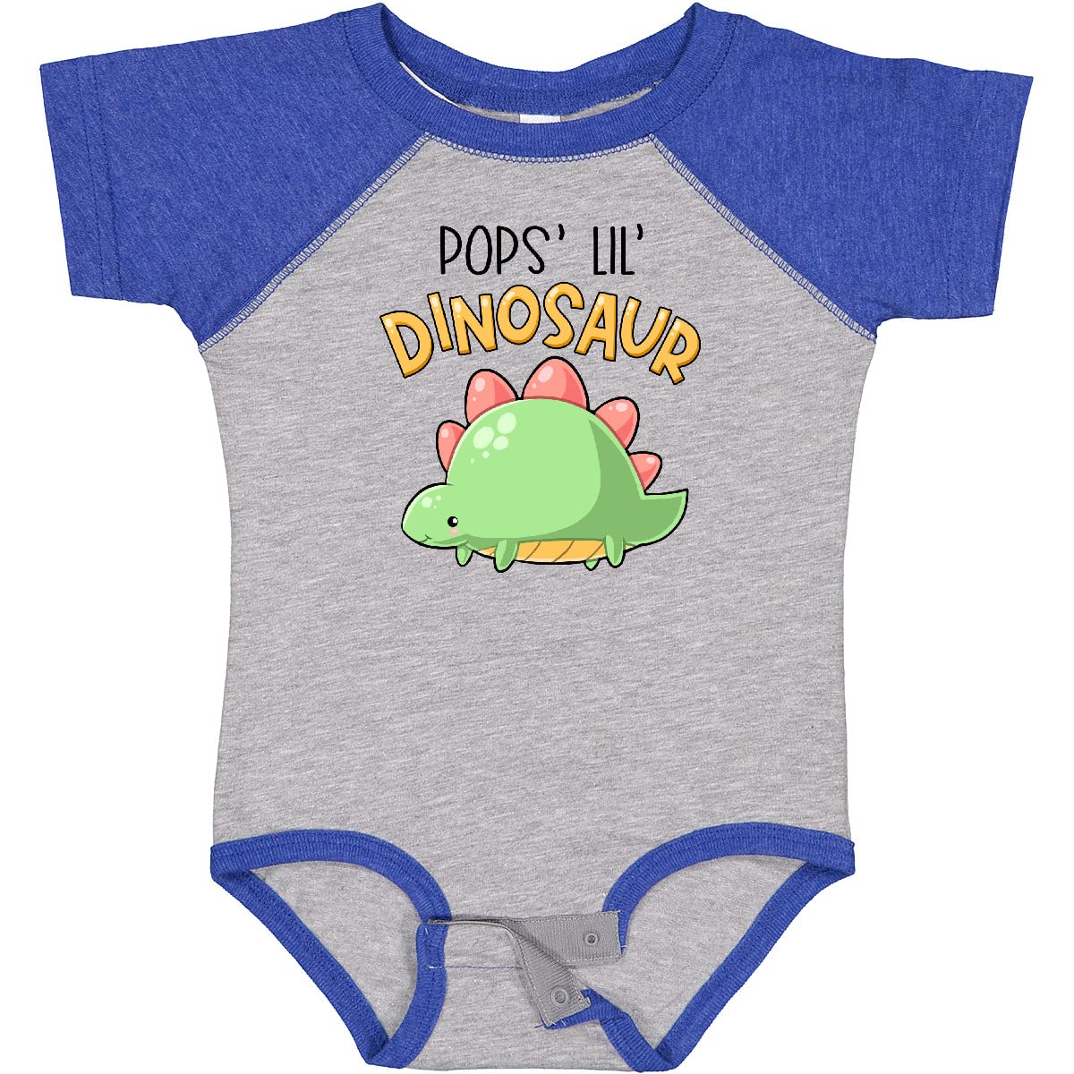 Inktastic Cute Stegosaurus Dinosaur Baby Bodysuit - Soft Cotton Onesie for Infants & Toddlers - Perfect for Playtime, Daycare & Family Outings