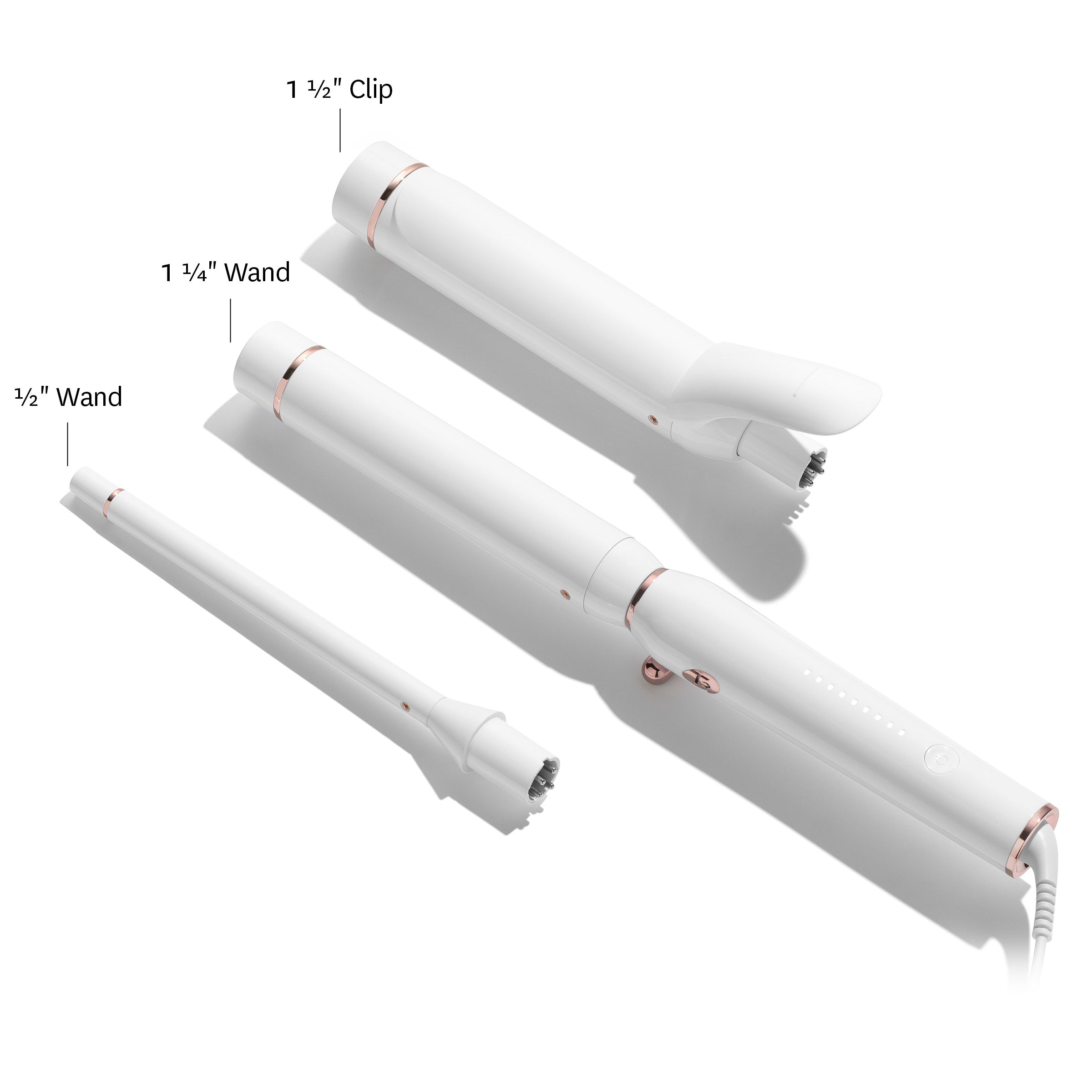 T3 Switch Kit Curl Trio - Professional Hair Curling Iron Set with 3 Barrel Sizes for Beach Waves, Loose Curls & Tight Ringlets - Perfect for Salon Styling, Home Use & Special Occasions