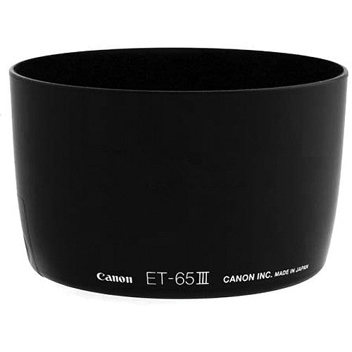 Canon ET-65III Lens Hood Compatible with EF 85mm f/1.8, 100mm f/2.0, 135mm f/2.8 SF & 100-300mm f/4.5-5.6 Lenses - Durable Camera Accessory for Portraits, Wildlife & Low Light Photography