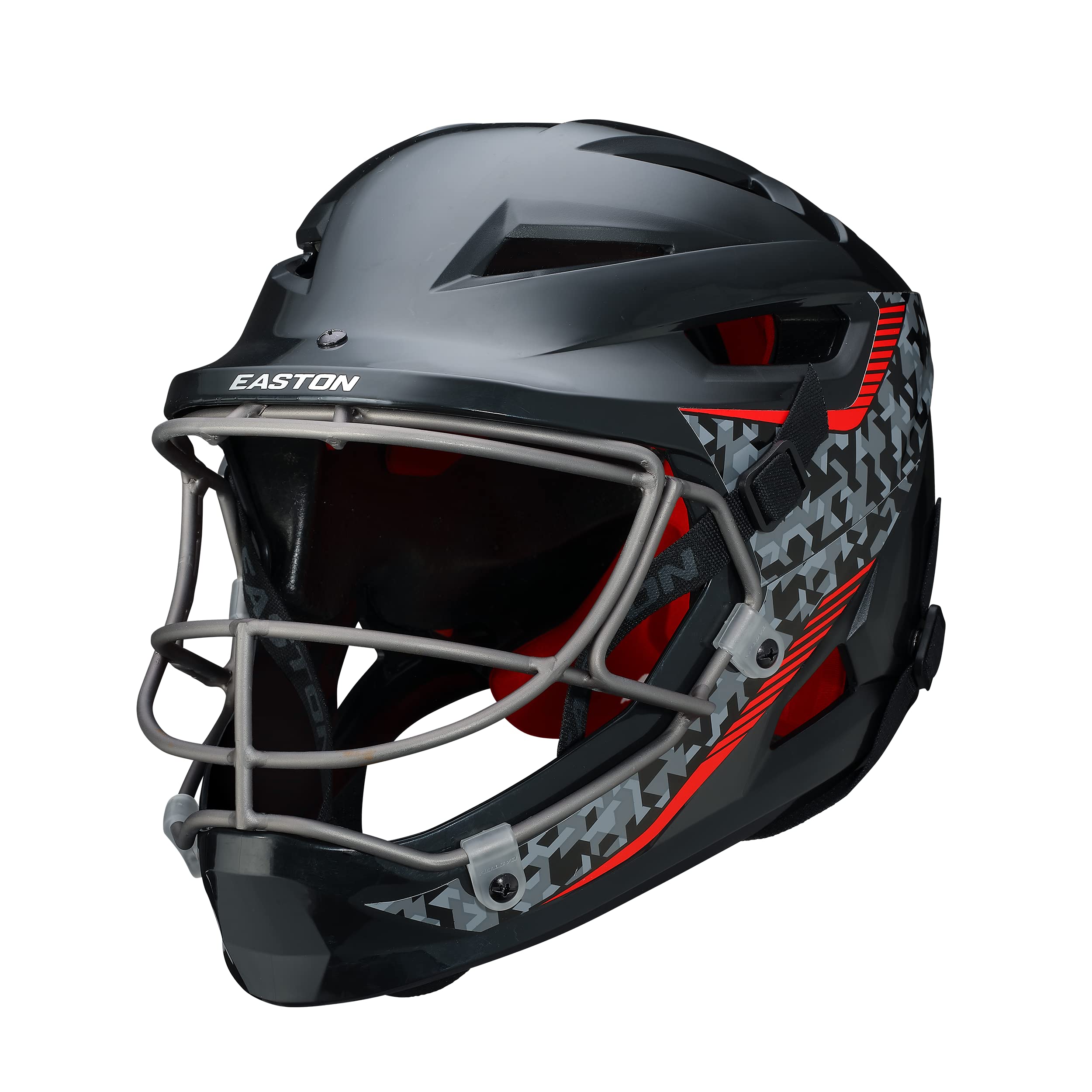 Easton Hellcat Slowpitch Softball Helmet - NOCSAE Certified Pitcher & Fielder Mask for Men & Women - Multiple Colors & Styles - Perfect for Slowpitch Games, Practice & Tournament Play