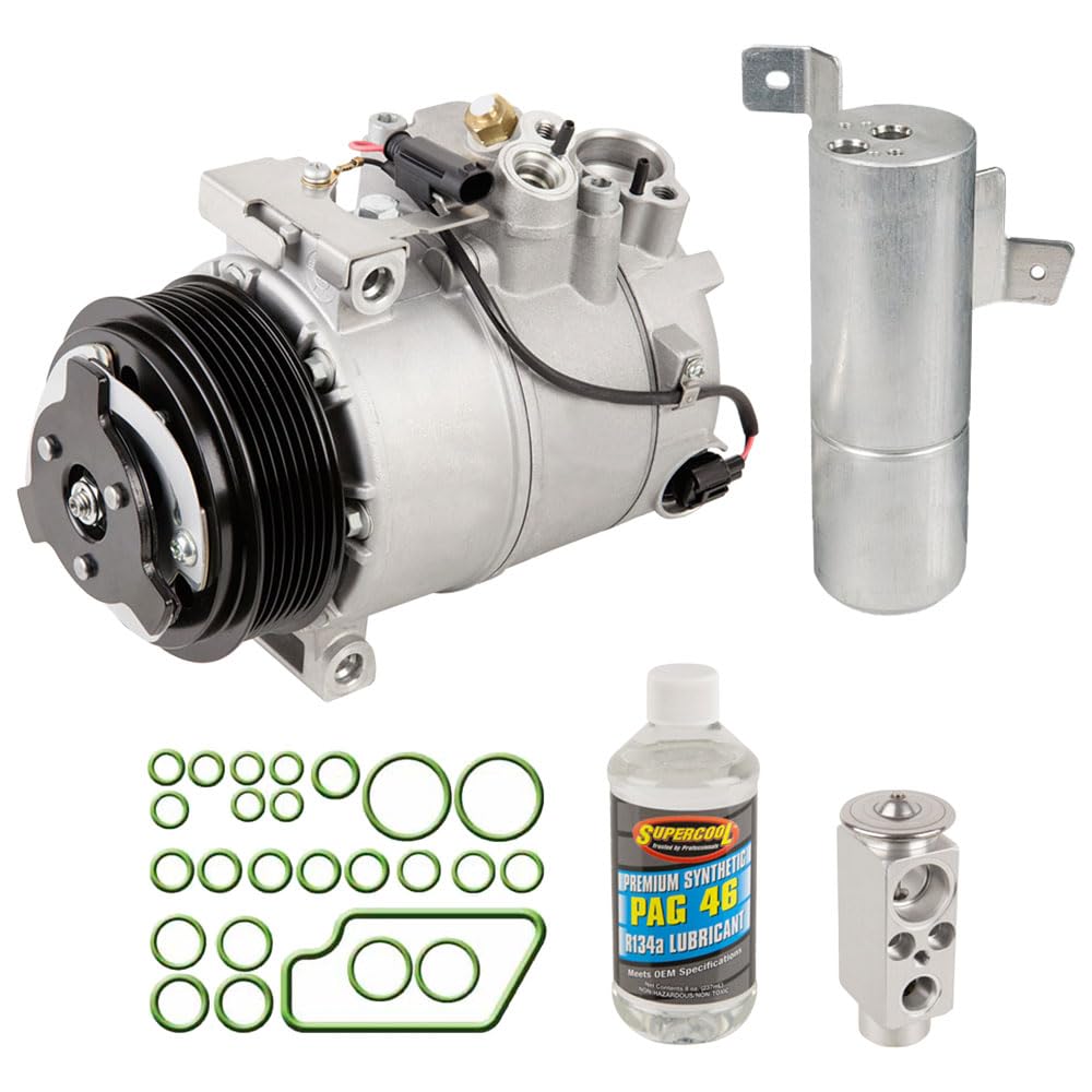 Mercedes CL600 & S65 AMG 2007 AC Compressor with A/C Repair Kit - OEM Replacement Part 60-81711RK - BuyAutoParts - Perfect for Summer Cooling & Auto AC System Repair
