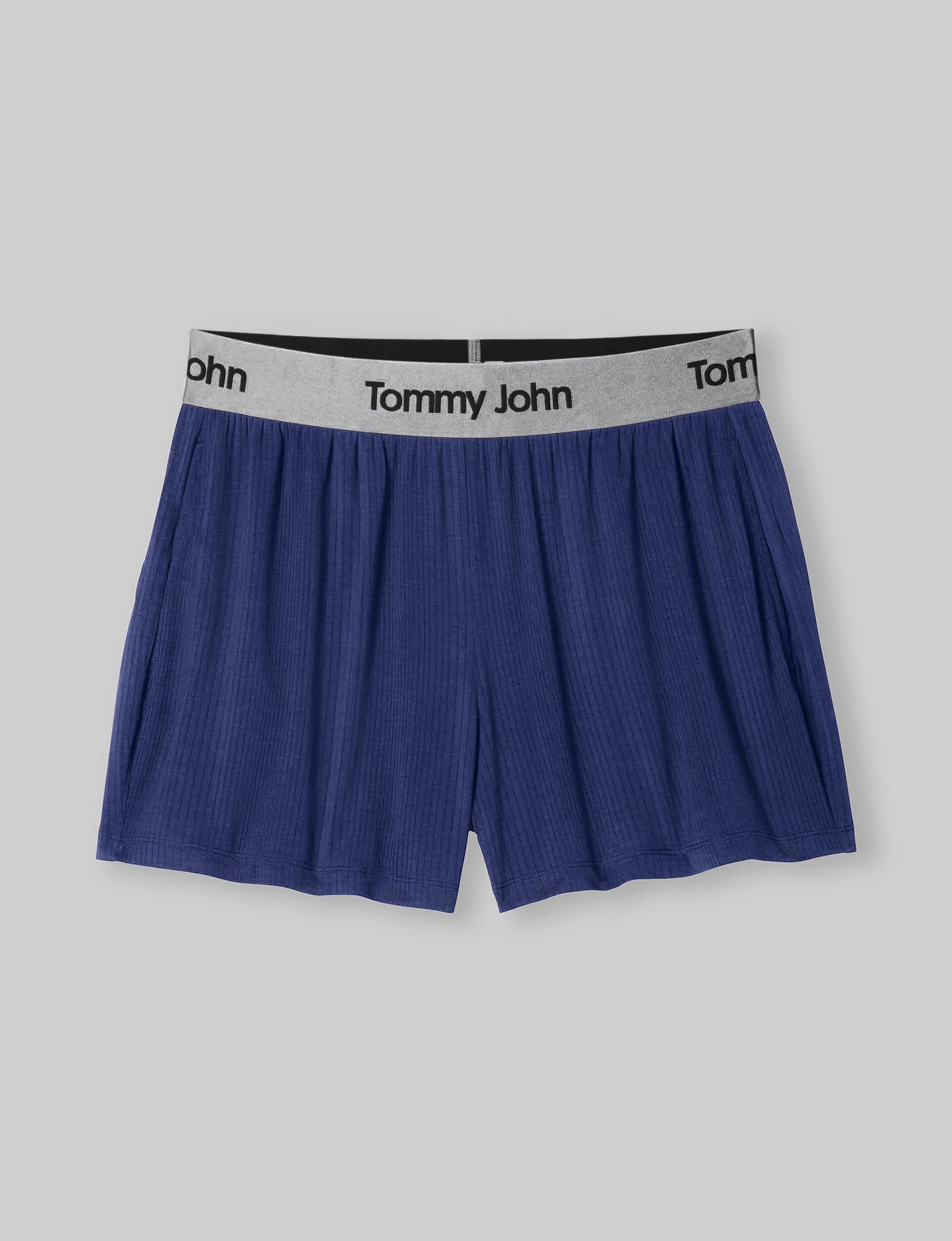 Women's Second Skin Luxe Rib Sleep Shorts - Ultra Soft Comfort Pajama Shorts for Lounge & Nightwear - Perfect for Relaxing at Home or Summer Sleepwear