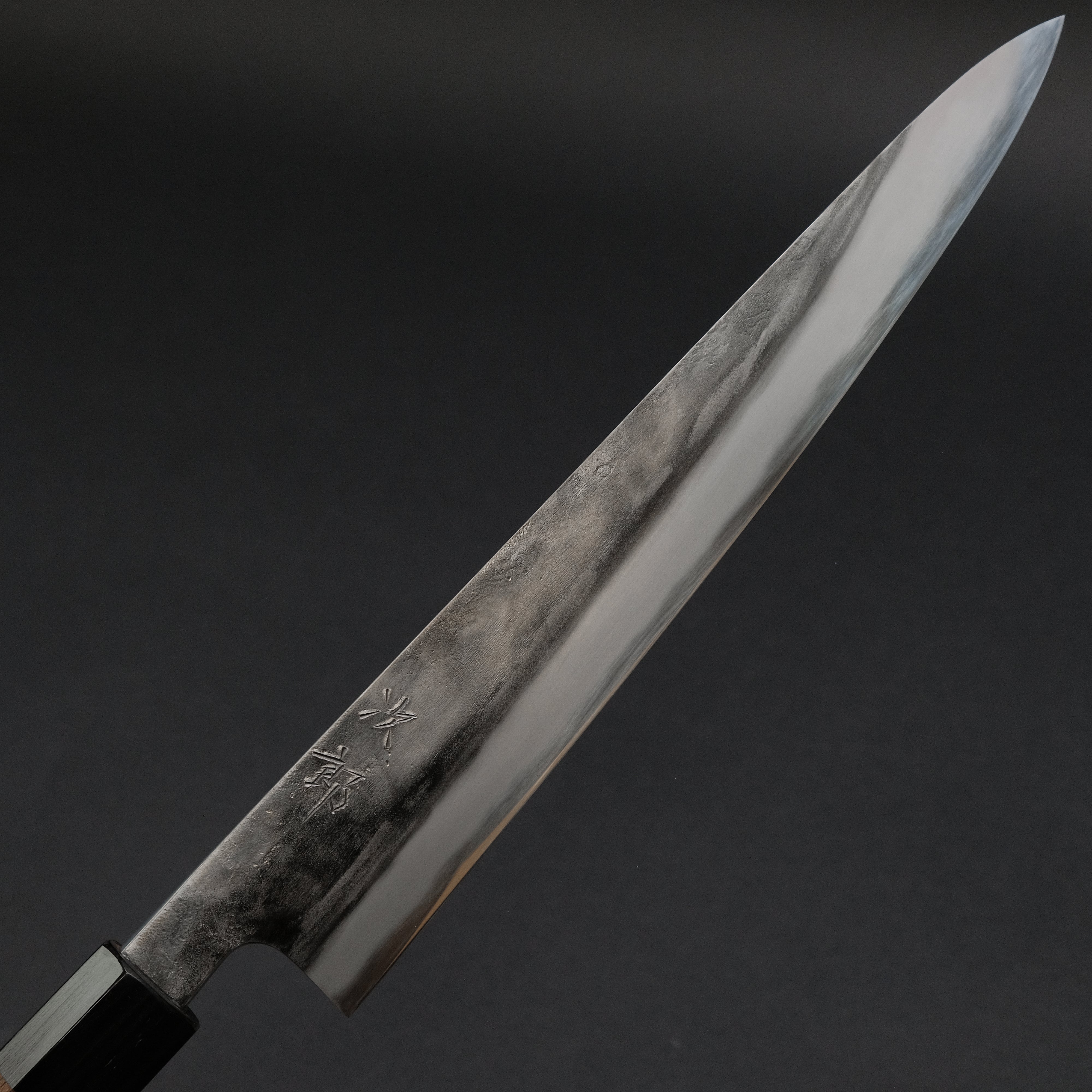 Jiro Tsuchime Sujihiki Knife 240mm - Premium Japanese Slicing Knife with Taihei Tagayasan Handle (#579) - Perfect for Sushi, Sashimi & Meat Carving