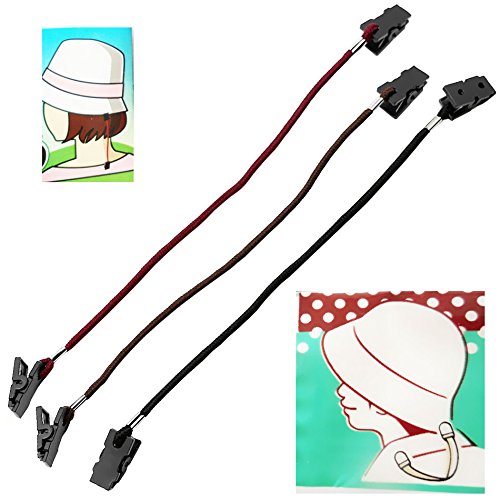 Sharplace 2 Pack Hat Clips - Windproof for Golf Fishing Boating