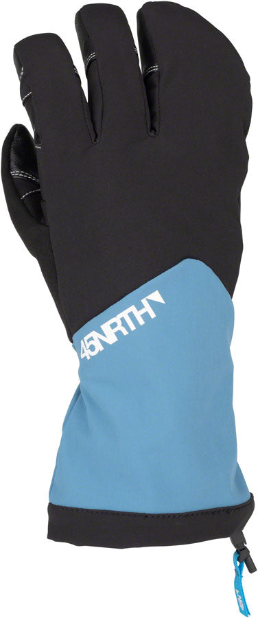 45NRTH 2023 Sturmfist 4 Gloves - Slate Color, Lobster Style, X-Large - Winter Cycling & Snow Sports Hand Protection