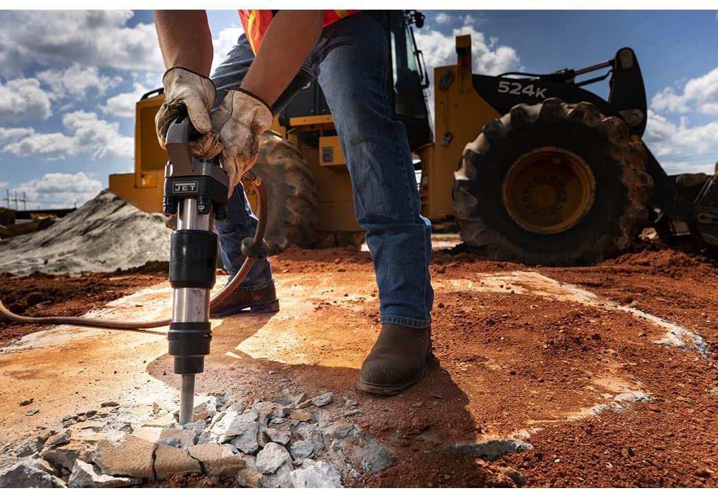 JET 4-Bolt Chipping Hammer with 3