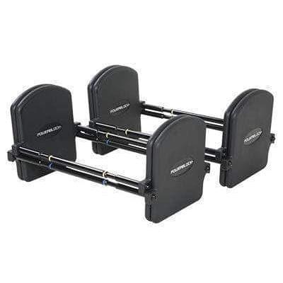 PowerBlock Pro EXP Stage 2 Adjustable Dumbbell Set (50-70 lbs) - Home Gym Equipment for Strength Training & Weight Lifting Workouts