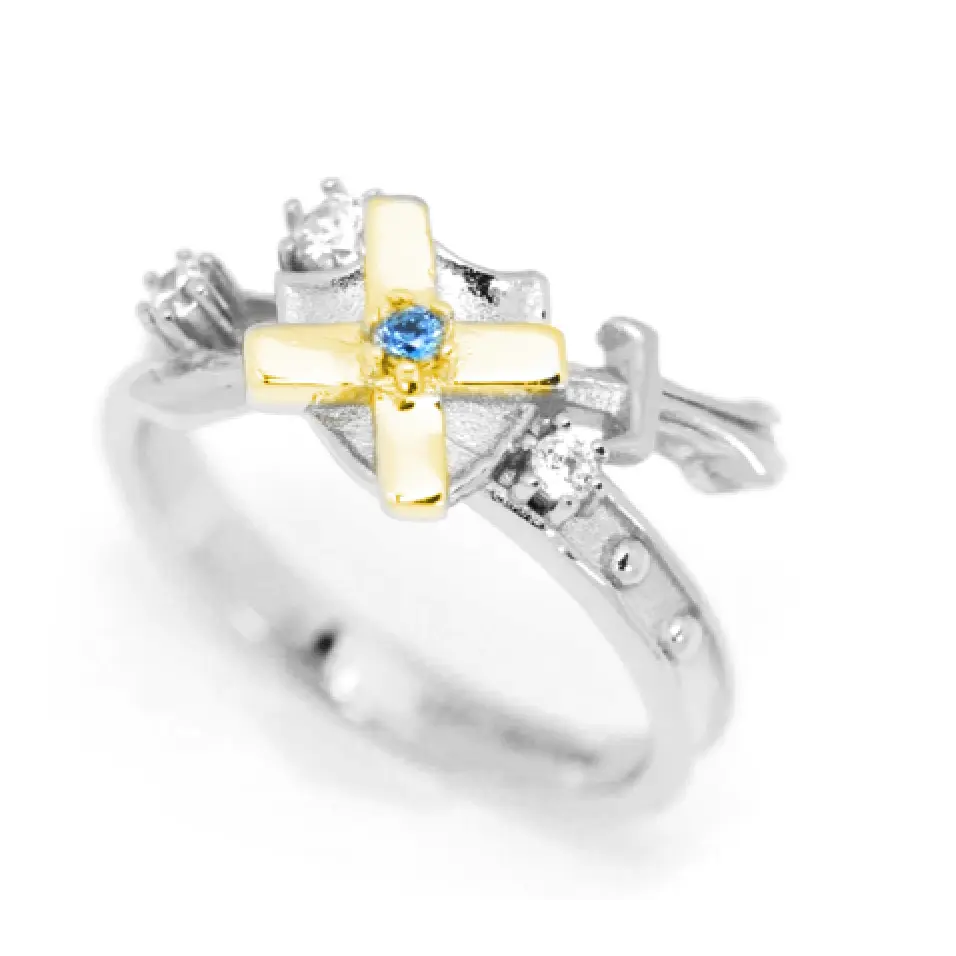 Paladin Unisex Ring for Men & Women - Stainless Steel Gothic Wedding Band, Promise Ring, or Fashion Jewelry - Perfect for Couples, Gifts, and Everyday Wear