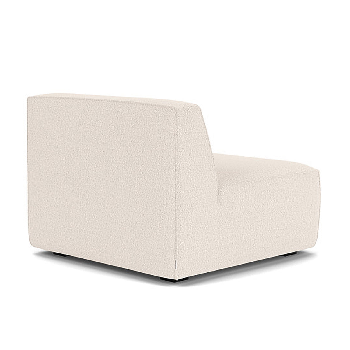 Stylish Dane Boucle 1-Seater Modular Armless Sofa - Perfect for Small Spaces, Apartments & Modern Living Rooms