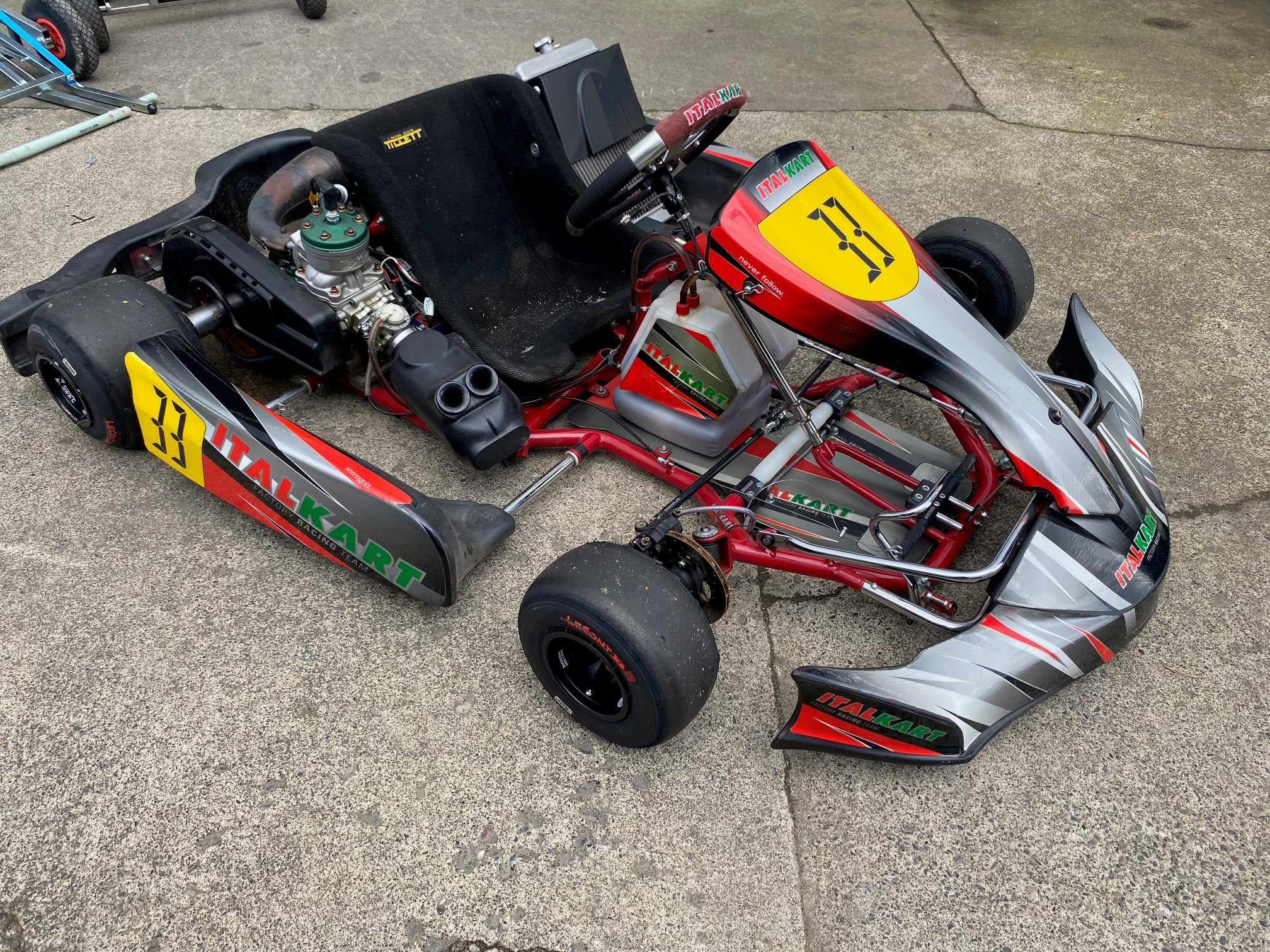 2021 Italkart Laguna with Rebuilt X125T Engine - High Performance Go Kart for Racing & Off-Road Adventures