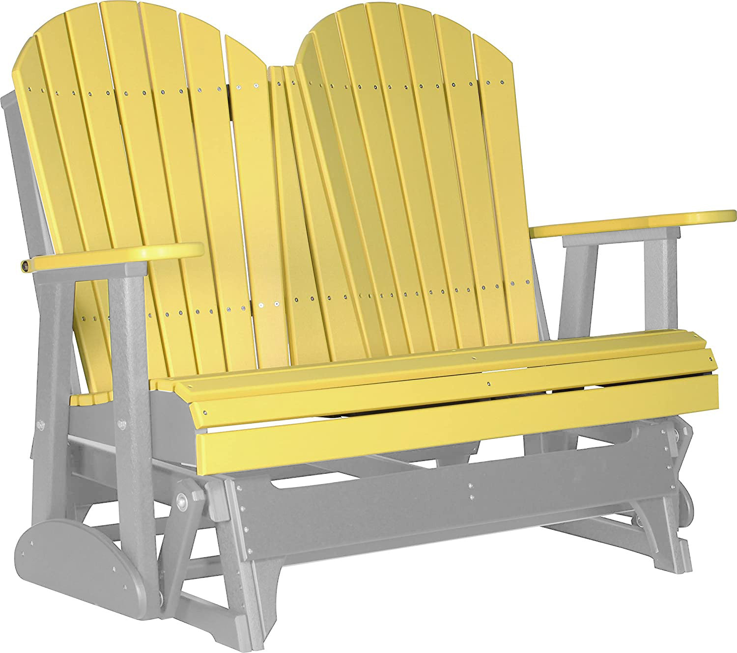 Yellow on Gray