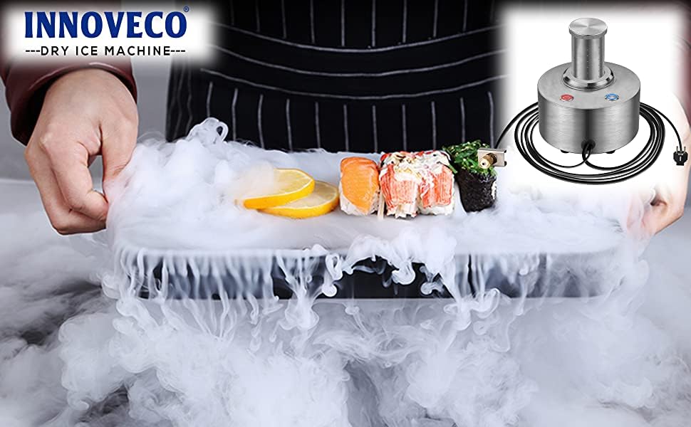 Best Dry Ice Maker Machine for Home & Commercial Use - Portable Dry Ice Making Machine for Parties, Science Experiments & Food Preservation