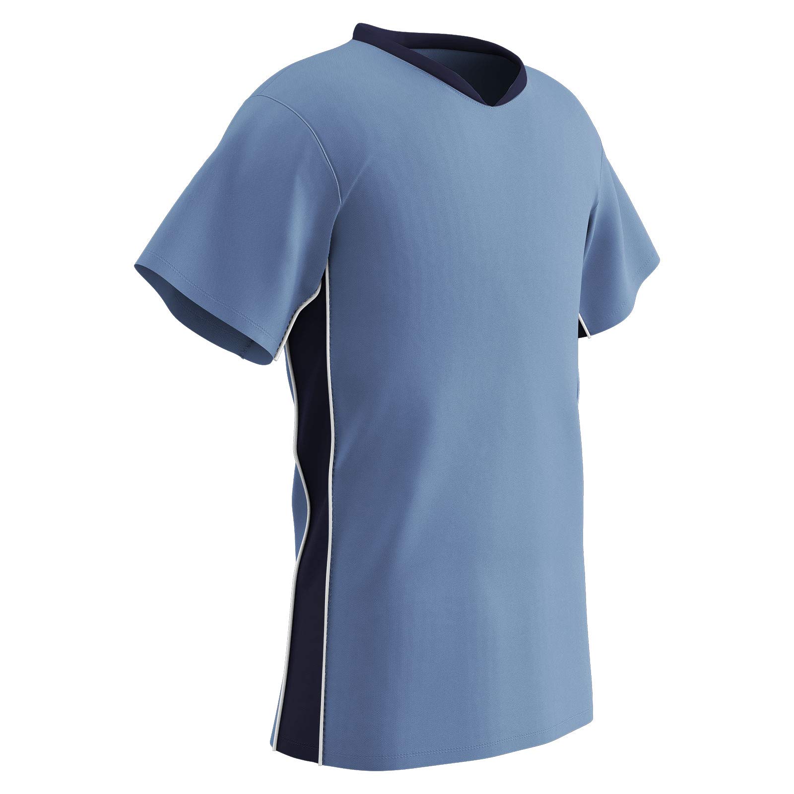 CHAMPRO Lightweight Adult Soccer Jersey - Breathable & Moisture-Wicking Performance Shirt for Men & Women | Perfect for Training, Matches & Outdoor Sports Activities