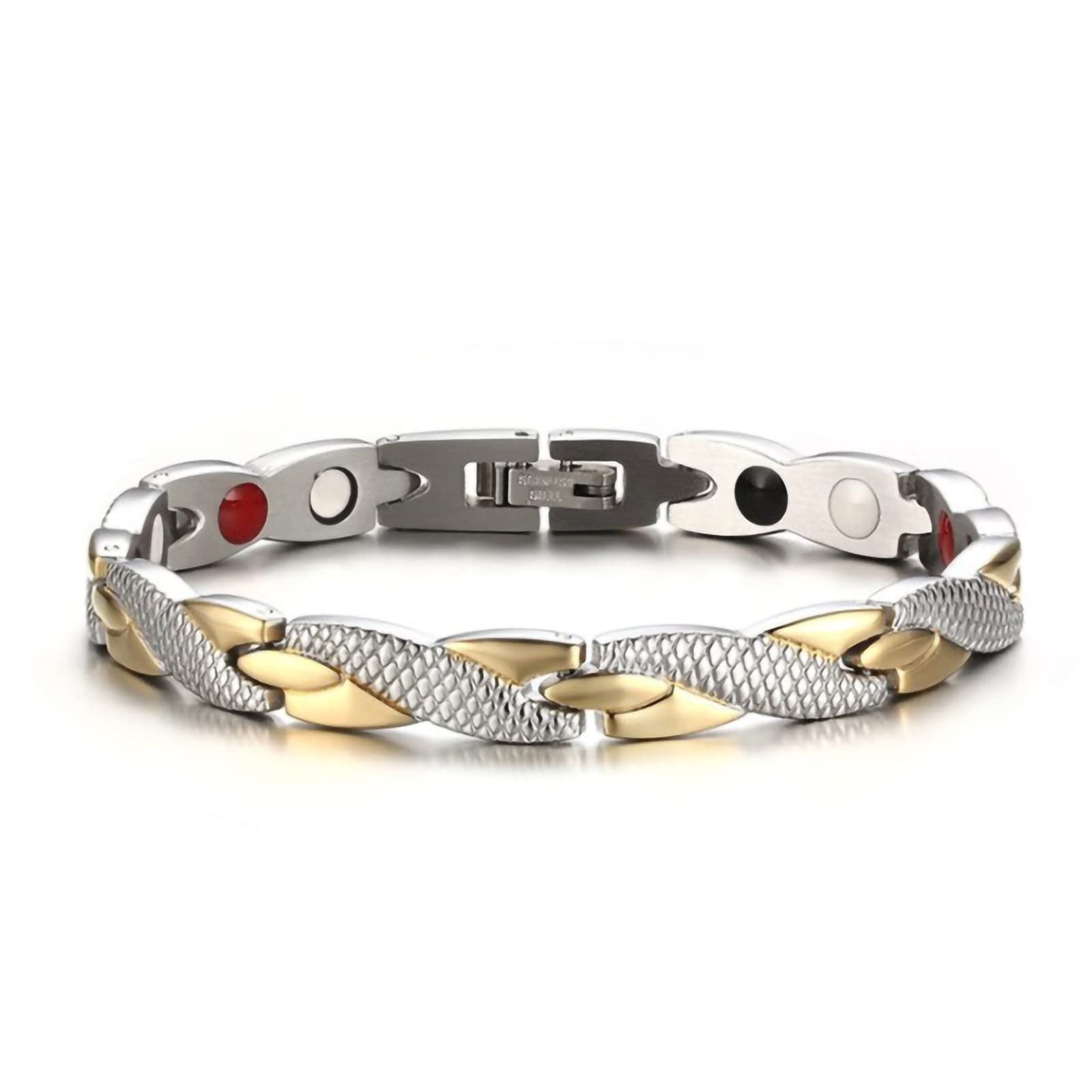 Magnetic Lymphatic Drainage Therapy Ring - Weight Loss & Energy Bracelet for Women & Men - Fashionable Health Jewelry for Detox, Wellness & Daily Wear