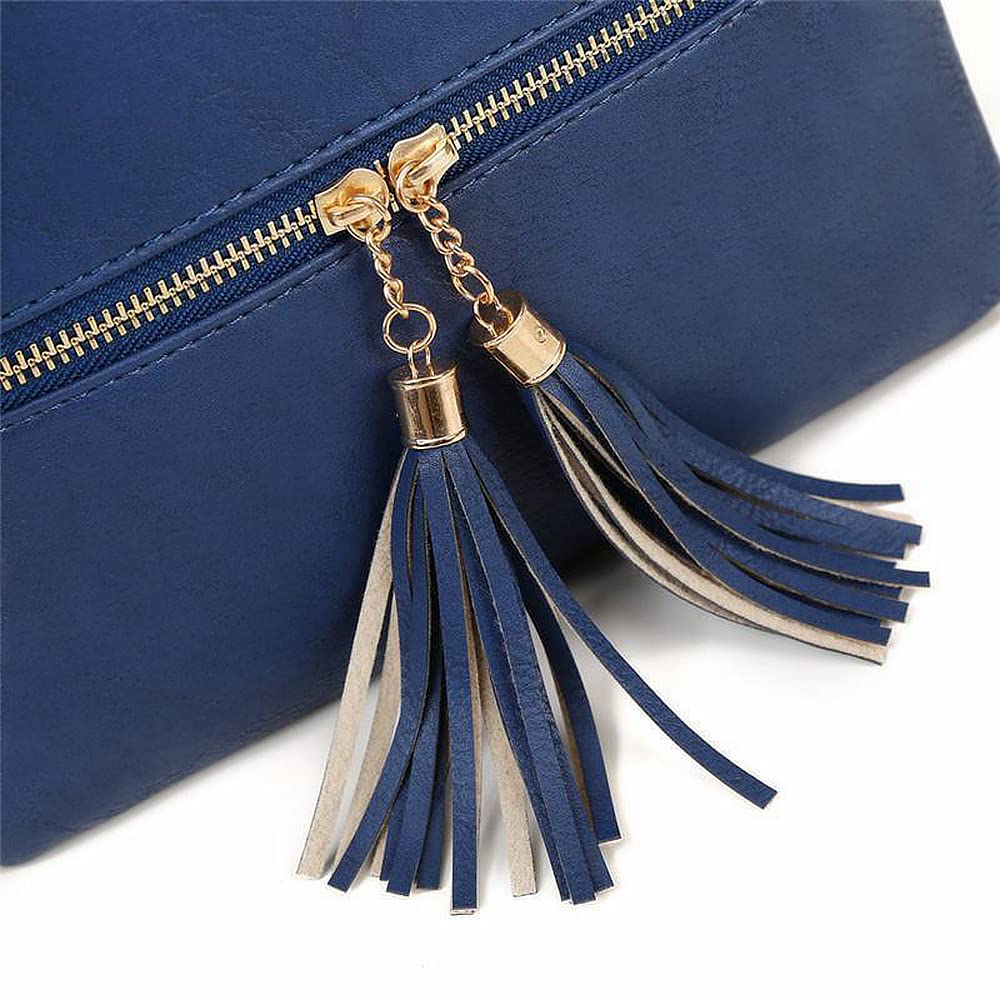 Jamie Bags Mini Crossbody Bags for Women - Genuine Leather Phone Purse with Adjustable Long Strap, Multipurpose Ladies Handbag & Shoulder Bag with Tassel - Perfect for Daily Use, Travel, and Parties