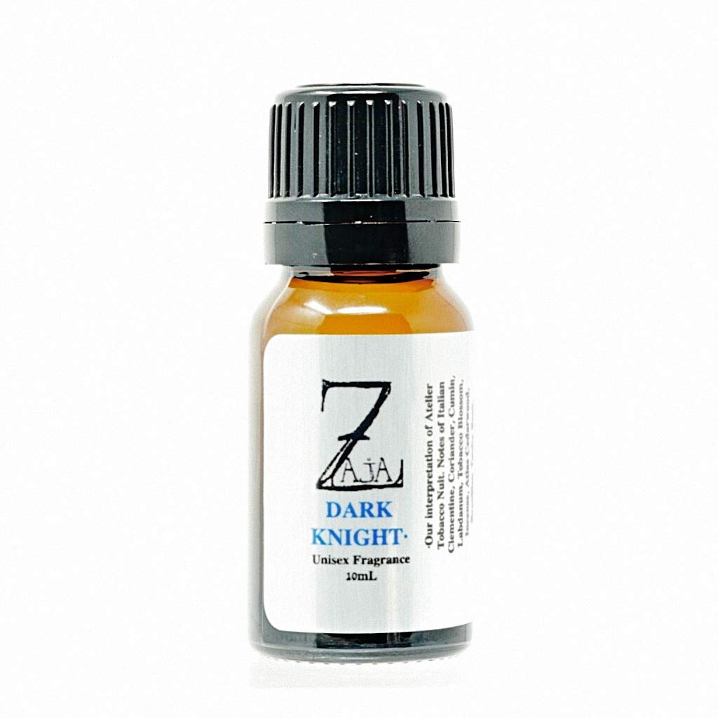 Dark Knight Perfume Oil 10ml - Premium Cologne with Clementine, Coriander, Cumin & Tobacco Blossom Notes | Long-Lasting Fragrance for Men | Perfect for Date Night, Office & Special Occasions