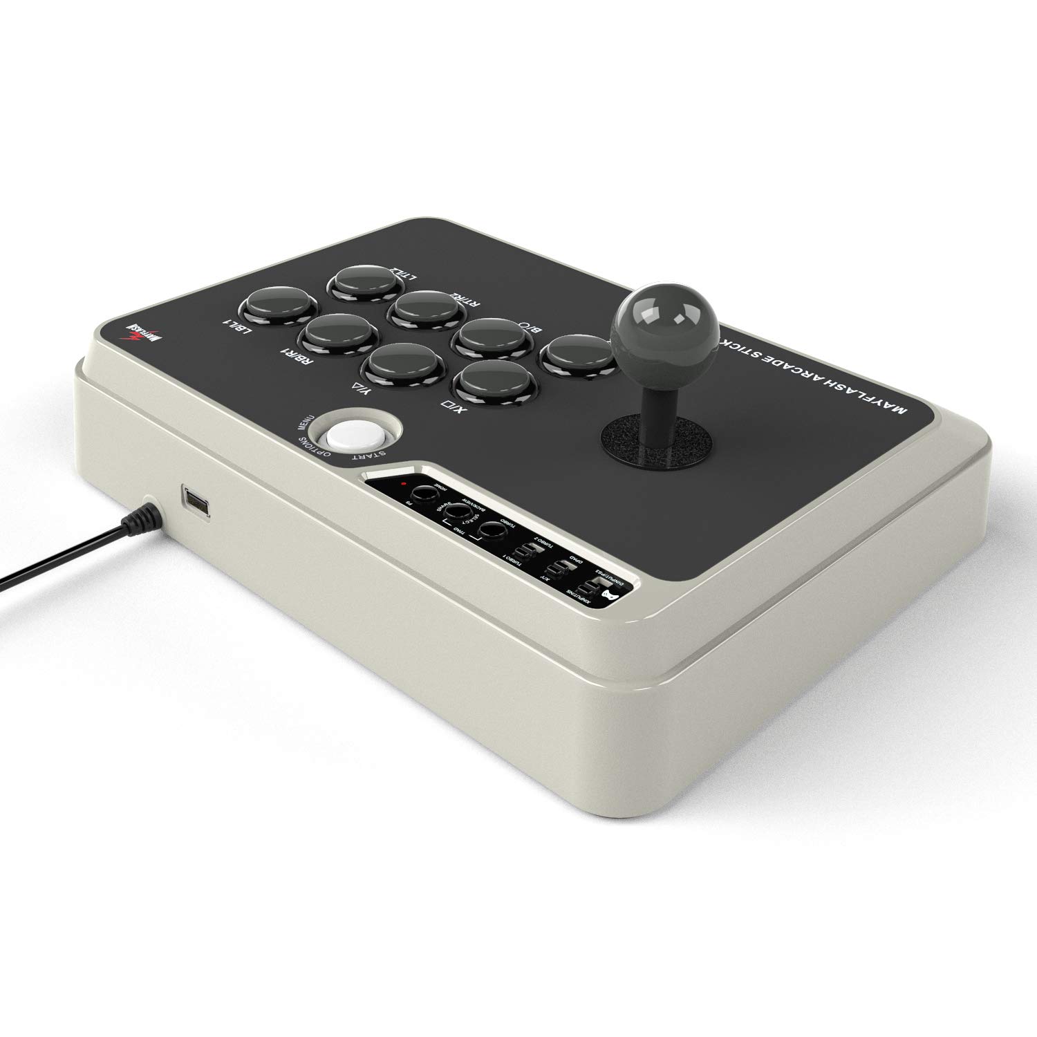 MAYFLASH F300 Elite Arcade Fight Stick with Sanwa Buttons & Joystick - Compatible with Xbox Series X/S, Xbox One, PS4, PS3, PC (Windows/macOS), Steam Deck, Android, NEOGEO Mini, SEGA Genesis - Perfect for Fighting Games, Retro Gaming & Esports Tournaments