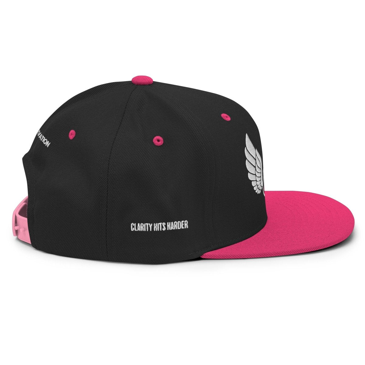 Wings Of Recovery Snapback Hat - Sobriety in Full Flight - Stylish Addiction Recovery Cap for AA Meetings & Sober Living Support