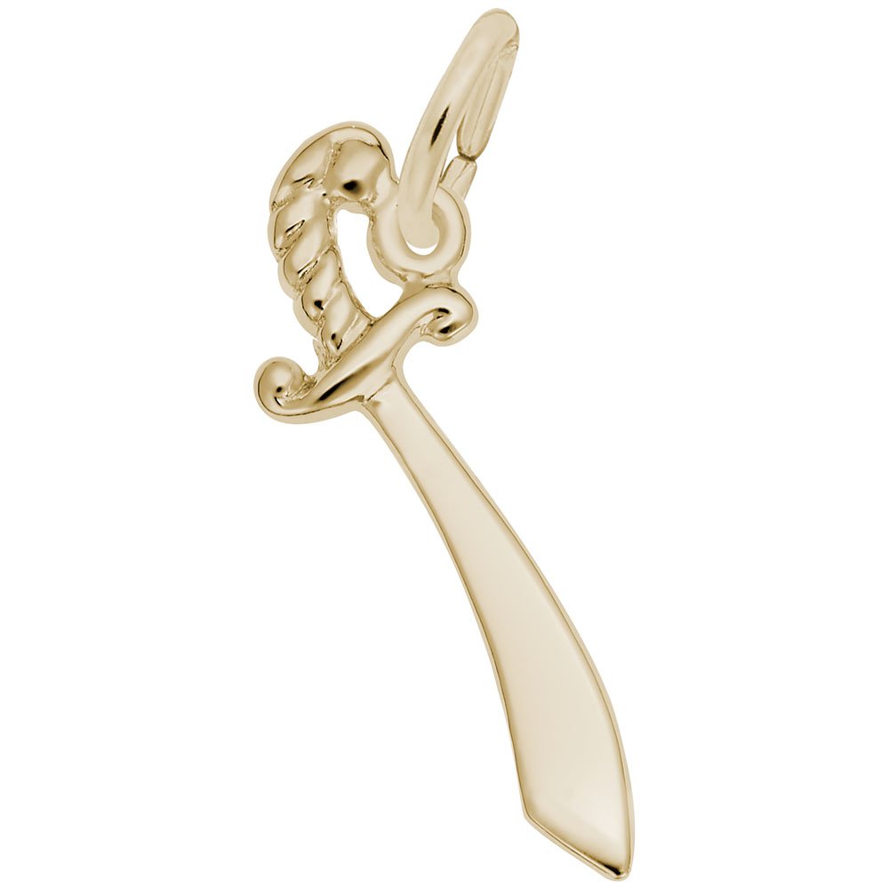 Premium Sword Charm Pendant for Bracelets & Necklaces - Perfect for Jewelry Making, Gifts, and Fashion Accessories