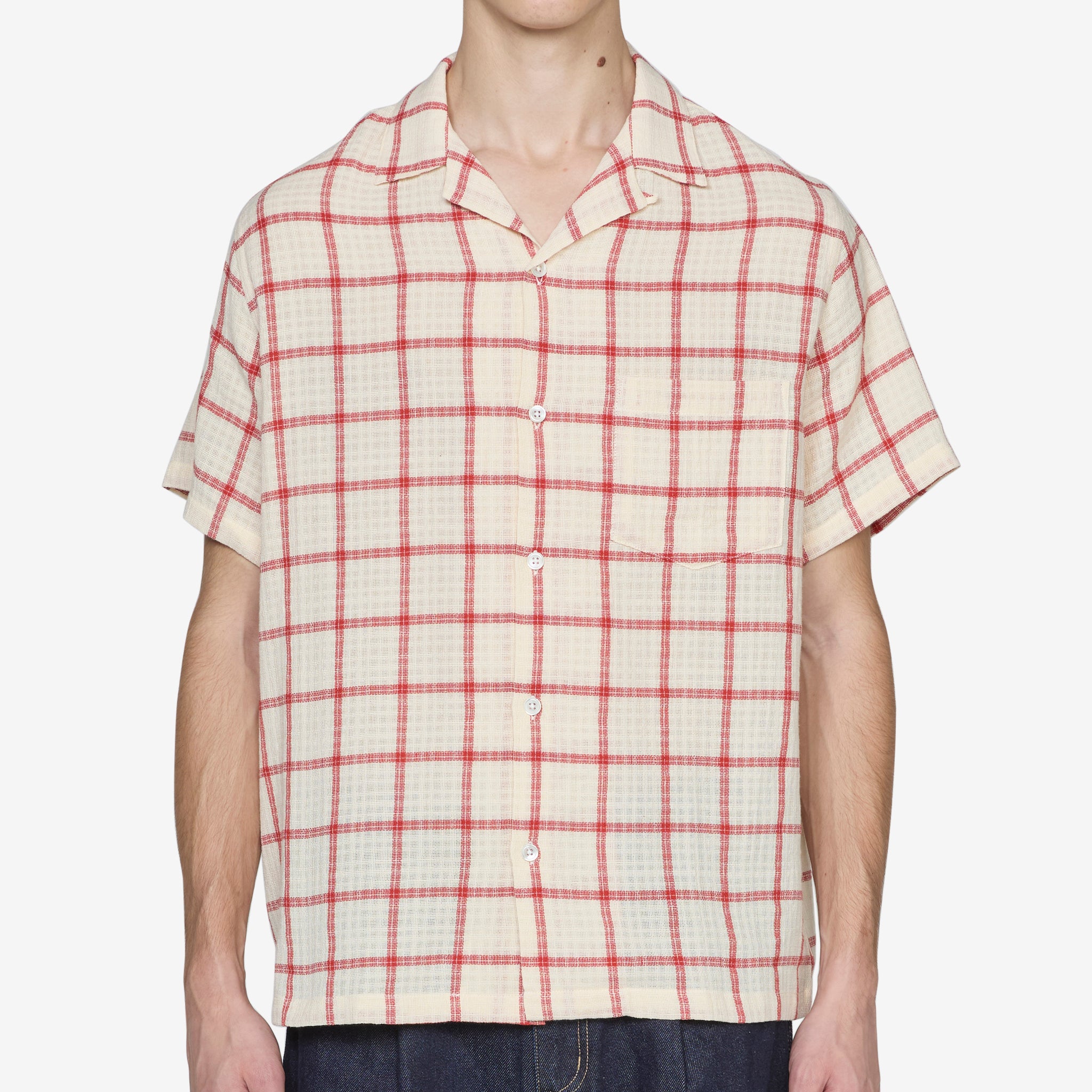 Alvor Red Shirt for Men - Casual Button Down Shirt with Comfort Fit - Perfect for Office, Date Night & Outdoor Activities