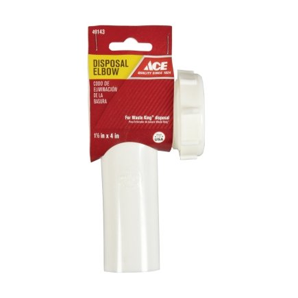 Slip Joint Disposal Elbow - Durable Plumbing Fitting for Kitchen & Bathroom Sink Drainage - Perfect for Home Renovation & DIY Projects
