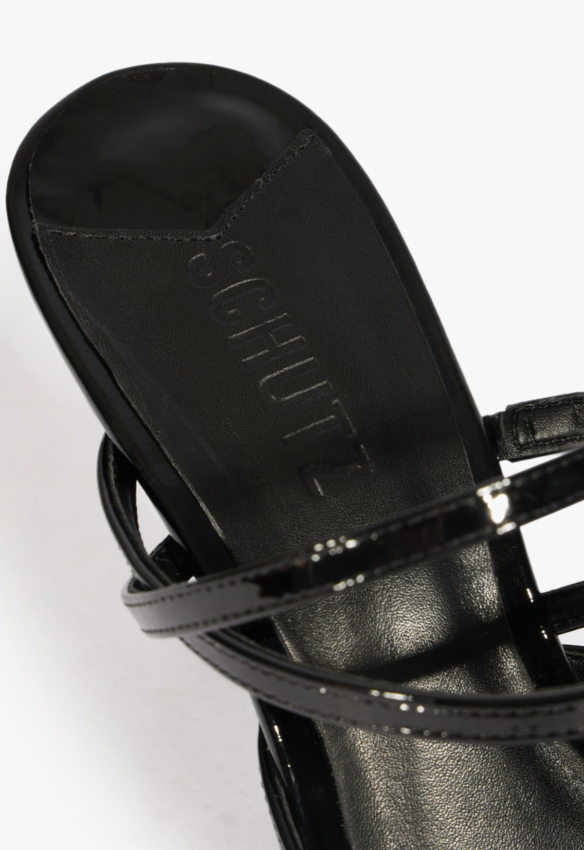 Annie Patent Leather Pump Shoes - R25 Mid Heel Height 2.5