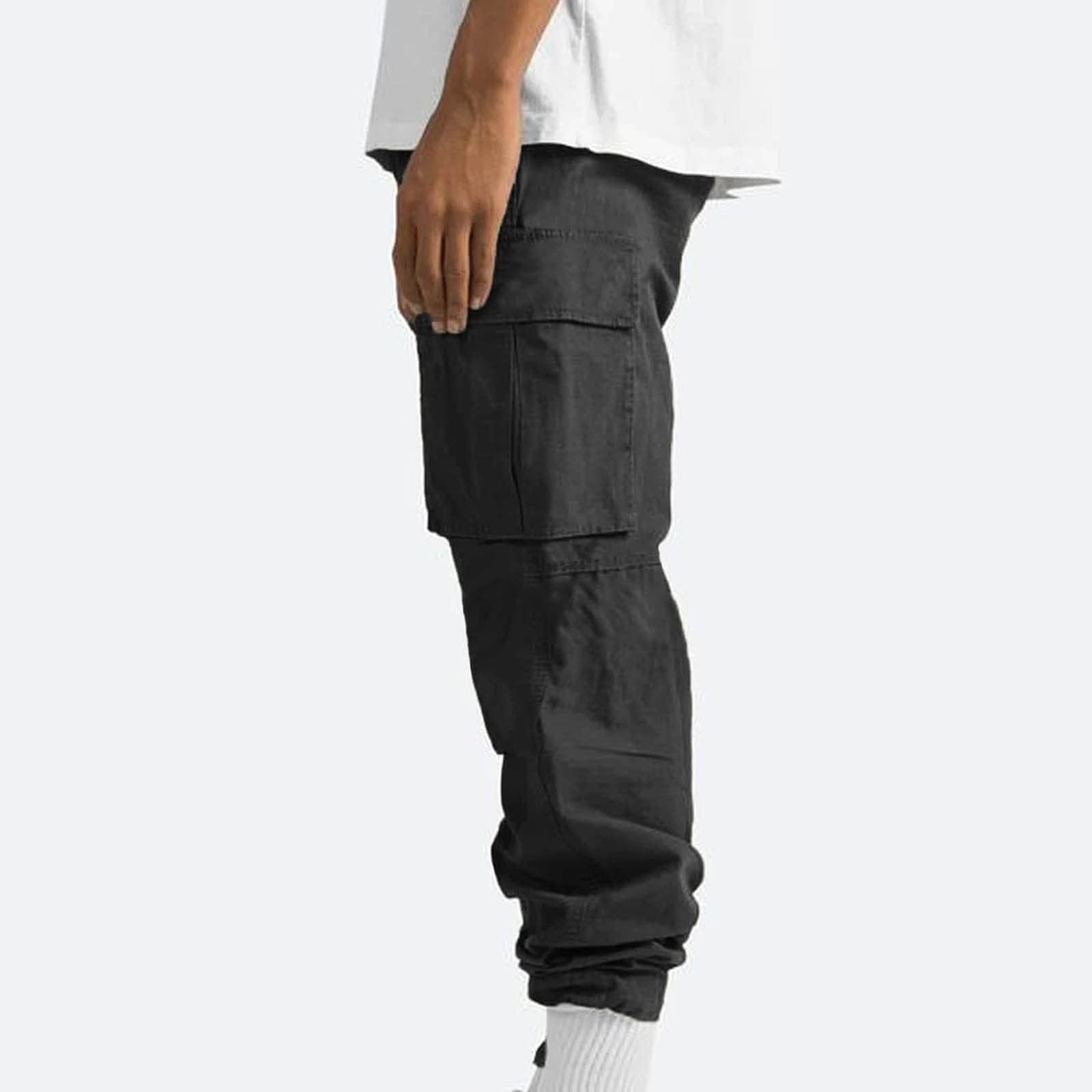 **Men's Classic Fit Cargo Pants - Multi-Pocket Work & Safety Trousers for Hiking, Outdoor Recreation & Casual Wear (2022 Fashion)**