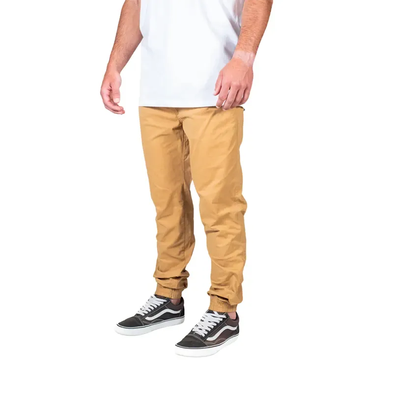 Travis Toasted Marron Claro Jogger Pants - Stylish & Comfortable Men's Casual Sweatpants for Running, Gym, Lounge & Everyday Wear