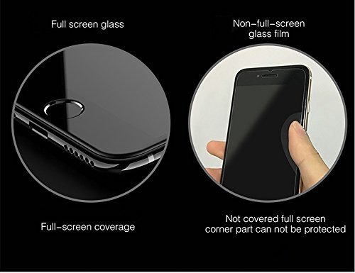 5 Pack iPhone 7/8 Tempered Glass Screen Protector - Edge-to-Edge Full Coverage for Daily Protection