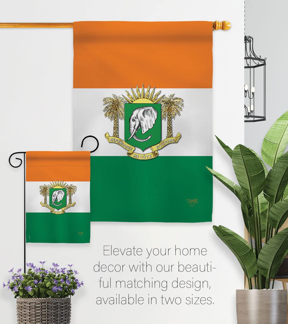 Ivory Coast National Flag Set 28x40