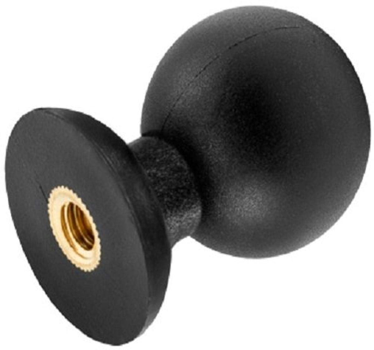 ARKON SP142025MM 1/4-Inch 20 to 25mm Swivel Ball Tripod Mount Adapter & 25mm to 17mm Ball Adapter (Black) - Compatible with DSLR Cameras, Action Cameras, and Video Equipment for Stable Shooting