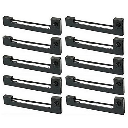 Adler Royal Alpha 580/582/585/587 Compatible Printer Ribbons - 10 Pack Black (911450BK_10PK) | High-Quality Replacement POS Ribbon for Retail, Restaurant & Office Use
