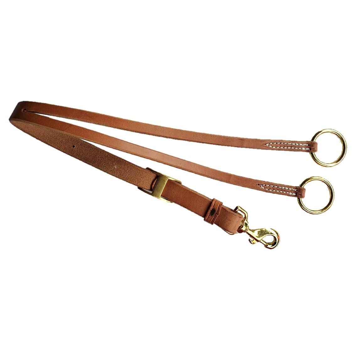 Premium Hill Leather Dog Training Forks with Durable Brass Hardware – Perfect for Obedience Training, Agility Exercises & Professional Canine Handling
