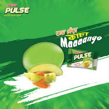 Nexxa Pulse Kacchaa Aam Flavor Candy - 100 Pieces Pack | Sweet & Tangy Mango Flavored Hard Candy | Perfect for Parties, Office Snacks & Travel Treats