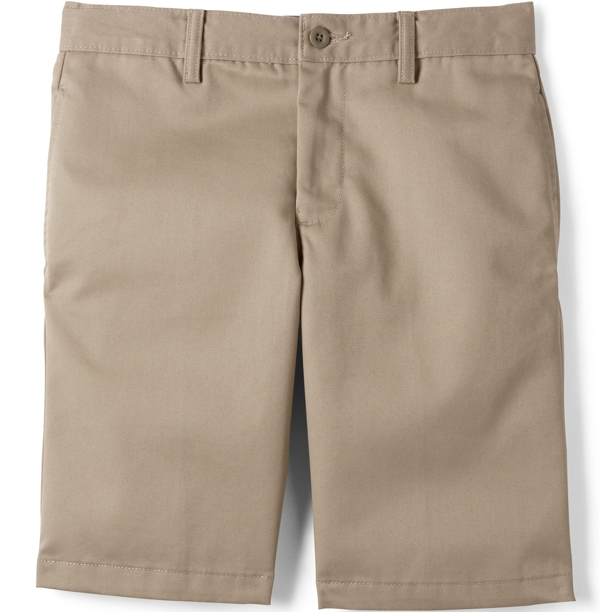 Lands' End Boys' Slim Fit Stain & Wrinkle Resistant Chino Shorts for School Uniforms | Comfortable & Durable Kids' Casual Wear for Classroom & Playtime