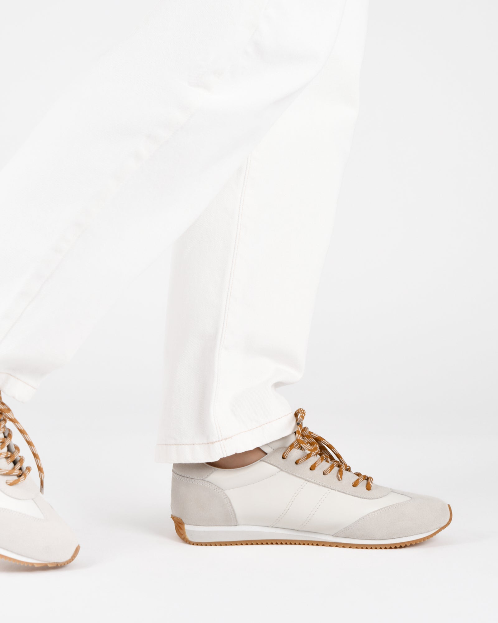 Premium MONTY White Multi-Leather Sneakers for Men & Women | Comfortable & Stylish Casual Shoes for Walking, Running & Everyday Wear