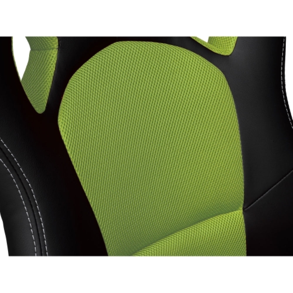HAWK SERIES 4507 Gaming Chair - Ergonomic Black & Green Computer Chair for PC & Console Gamers - Perfect for Gaming, Streaming, and Office Work