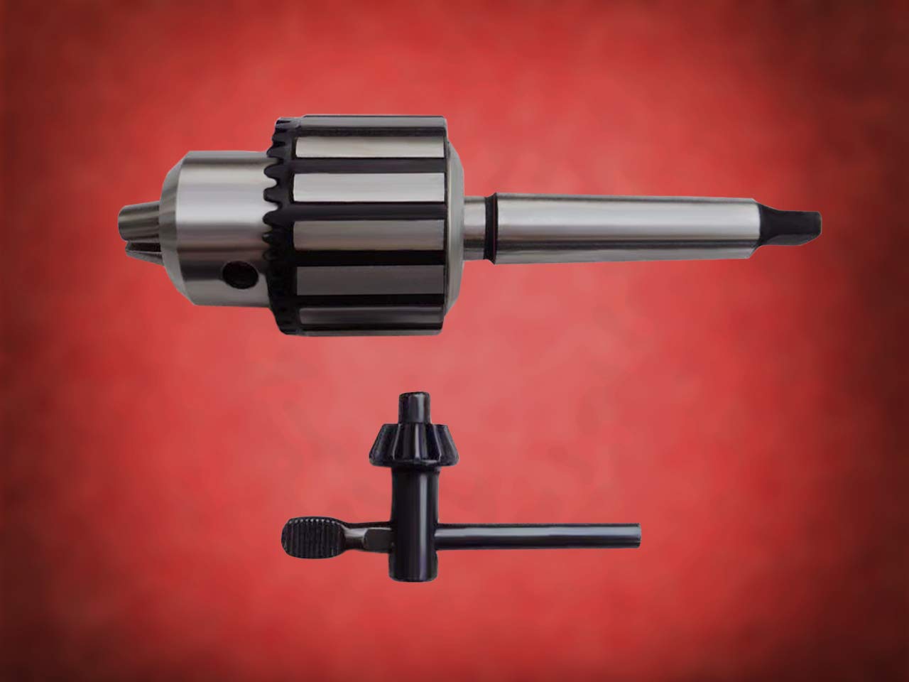 DNLK Drill Chuck Compatible with 13 Inch Klutch 49384 Drill Press - Durable USA-Made Replacement Part for Woodworking & Metal Drilling Projects