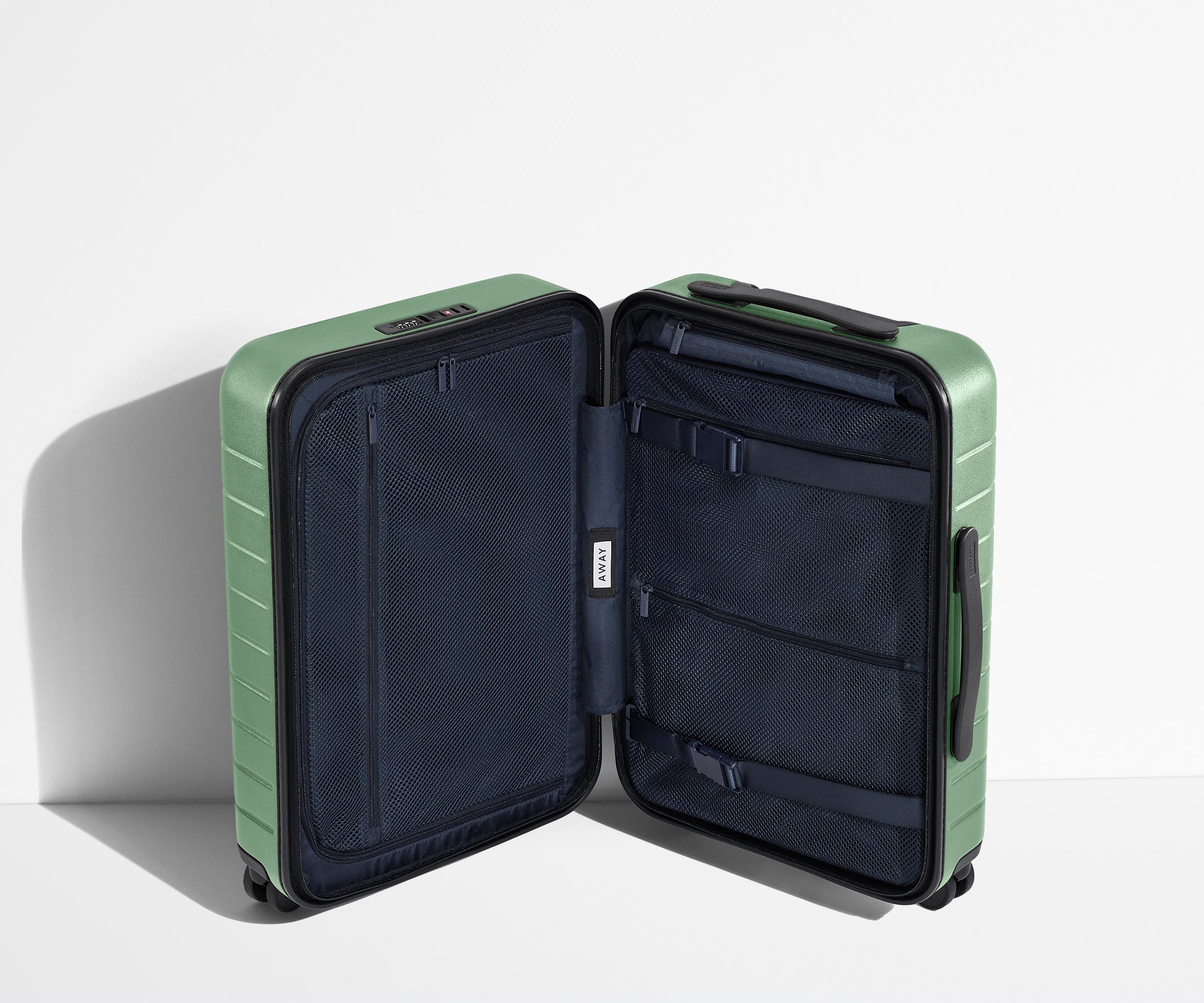 Sea Green Carry On Luggage - Lightweight & Durable Suitcase for Air Travel, Weekend Getaways & Business Trips