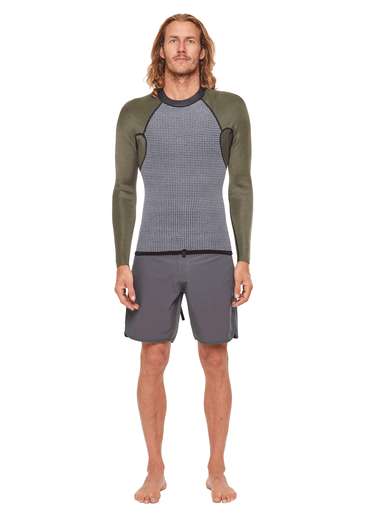 2mm Neoprene Back Zip Thermal Wetsuit Jacket for Men & Women - Perfect for Surfing, Diving, and Water Sports in Cold Weather