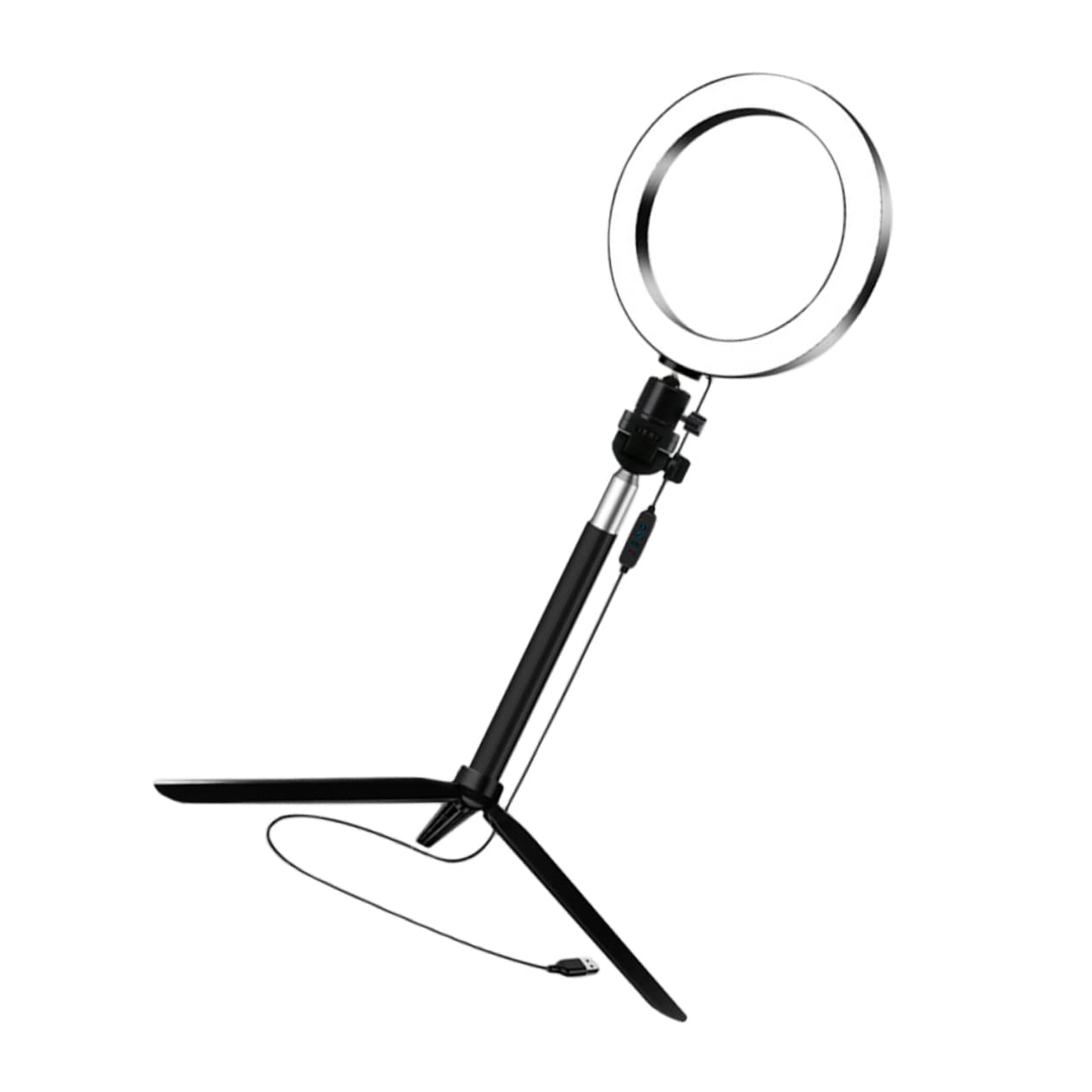**Hemobllo LED Ring Light with Tripod Stand - 10