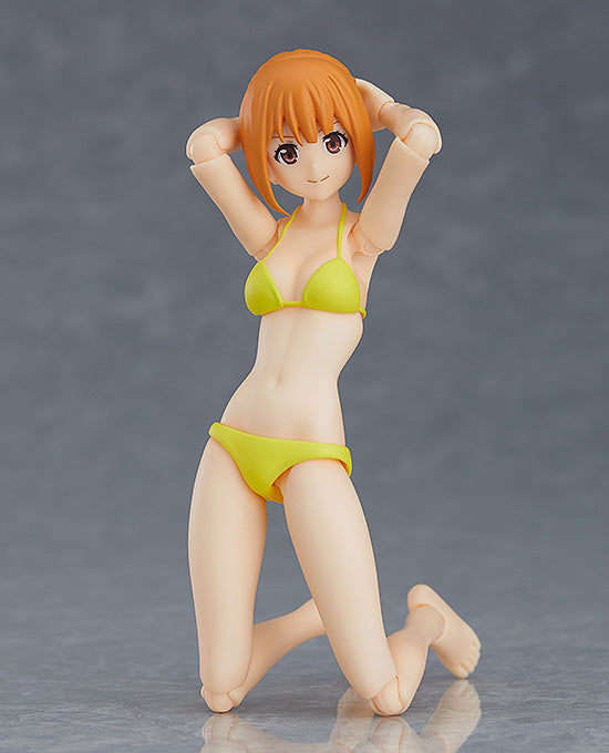 Figma #453 Female Swimsuit Body (Emily) Type 2 - Anime Action Figure for Collectors, Cosplay & Display