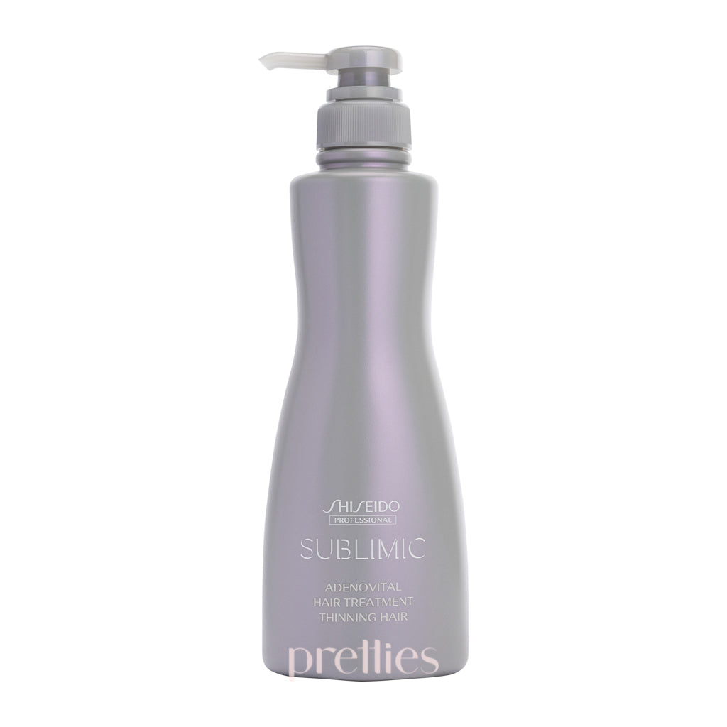 Shiseido SUBLIMIC Adenovital Treatment for Thinning Hair & Grey Hair - 500g Hair Care Solution for Men & Women - Perfect for Daily Scalp & Hair Nourishment
