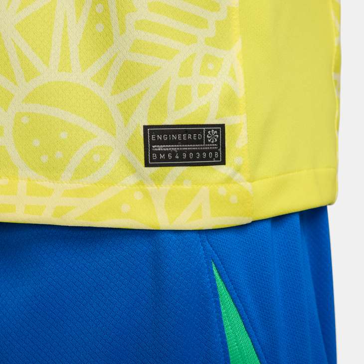 Nike Brazil 2024/25 Home Men's Soccer Jersey - Authentic Football Shirt for Fans & Players - Perfect for Matchdays, Training & Casual Wear