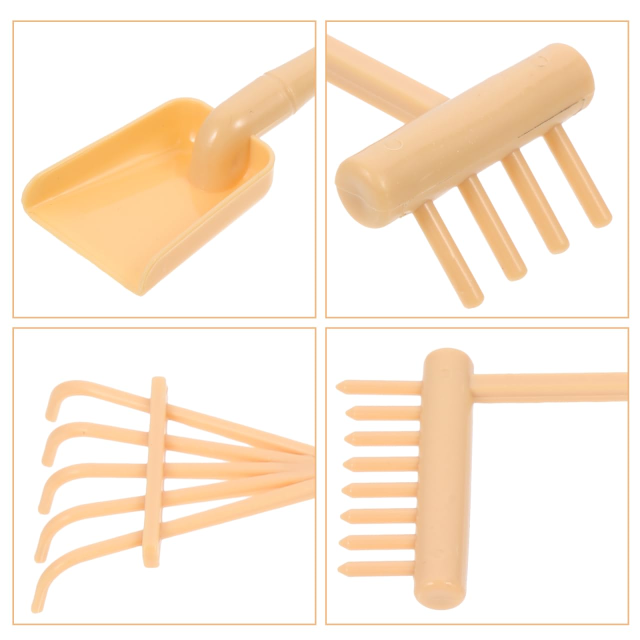 6Pcs Mini Zen Garden Tools Set - Bamboo Rake, Holder, Brush & Spoon for DIY Rock & Sand Tray | Perfect for Meditation, Office Desk Decor & Stress Relief Gifts for Men & Women