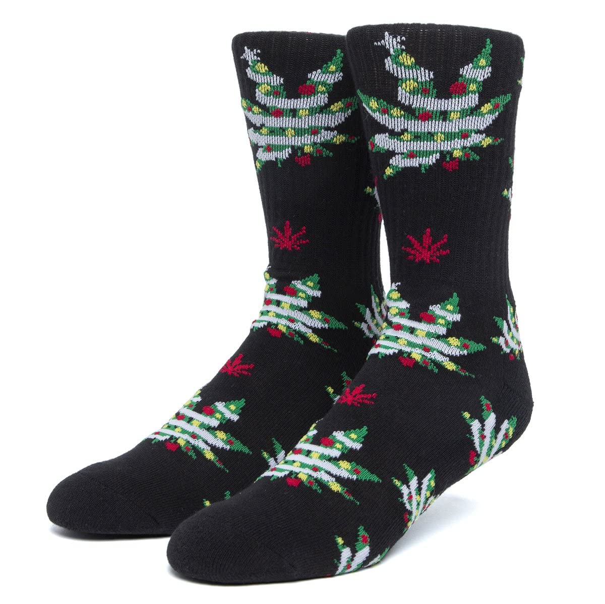 HUF Men's Seasonal Gift Socks - Comfortable Cotton Crew Socks for Casual Wear, Sports & Gifts - Perfect for Holidays, Birthdays & Everyday Use