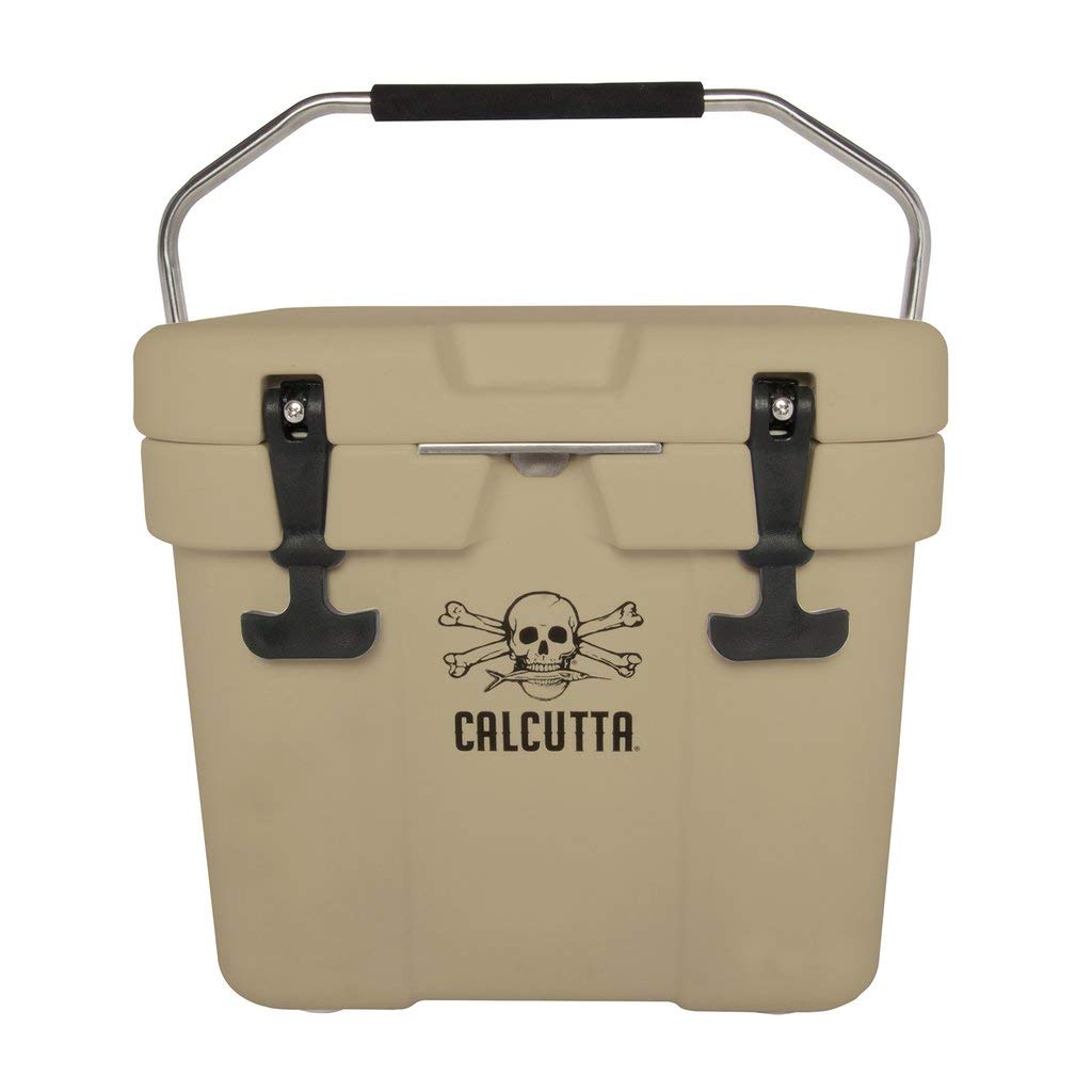 Calcutta Hard Cooler - 5-Day Ice Retention Insulated Outdoor Ice Chest | Portable Cooler for Fishing, Boating, Camping & Tailgating | 11L Travel Drink Cooler with Drain Plug | Perfect for Beach Trips, Picnics & Outdoor Adventures