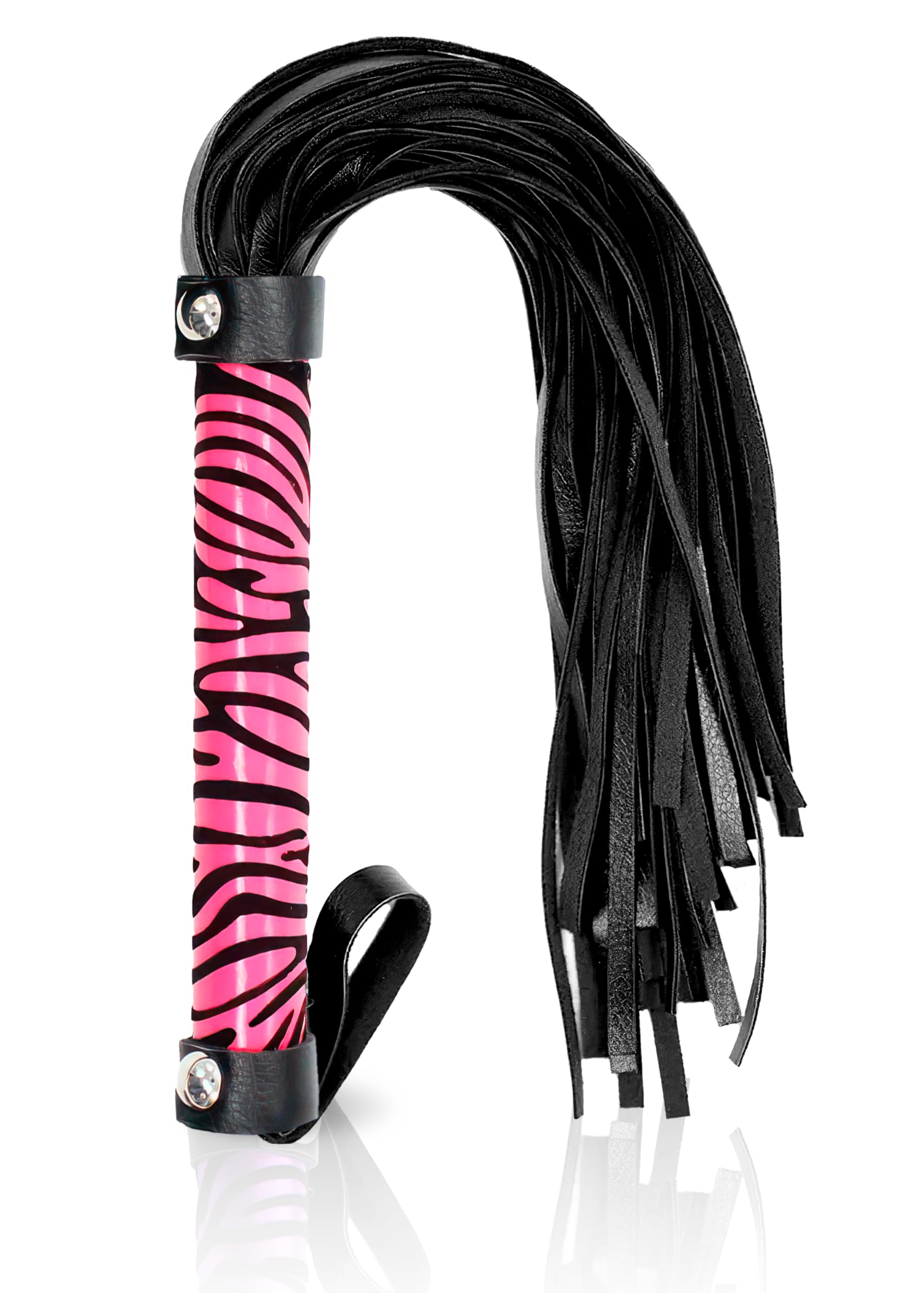 Premium BDSM Whip for Adults - Leather Bondage Toy for Sensual Play & Spanking - Perfect for Bedroom Roleplay, BDSM Scenes & Couples Exploration