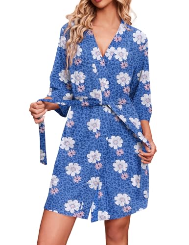 Floral Leopard Blue